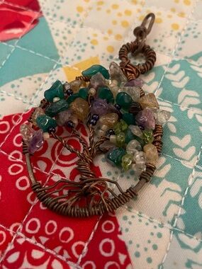 Tree of Life Multicolor Gemstone Pendant by Tree of Life